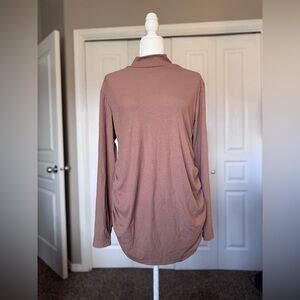 Bohme High Neck Ribbed Tunic size Large